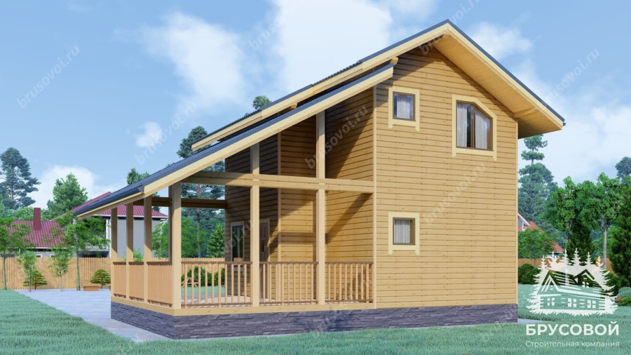 Второй вид проект БРУСОВОЙ №-10