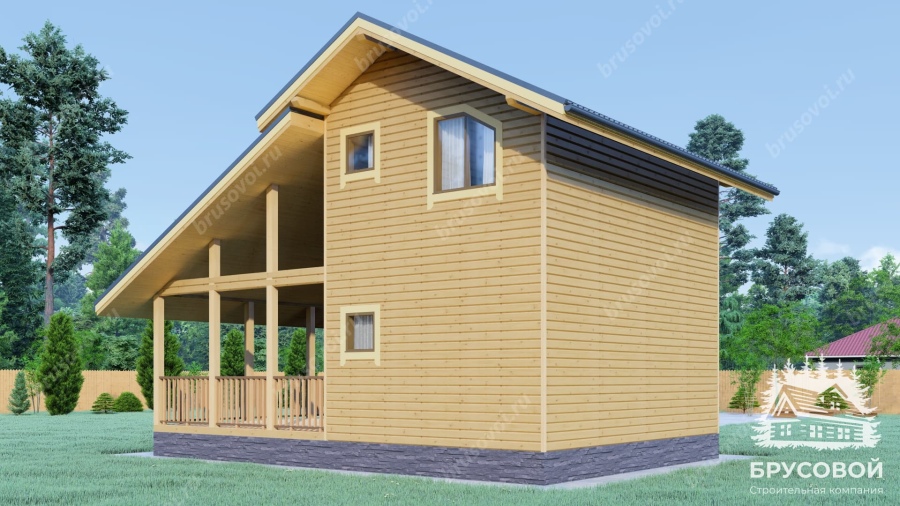Третий вид проект БРУСОВОЙ №-10