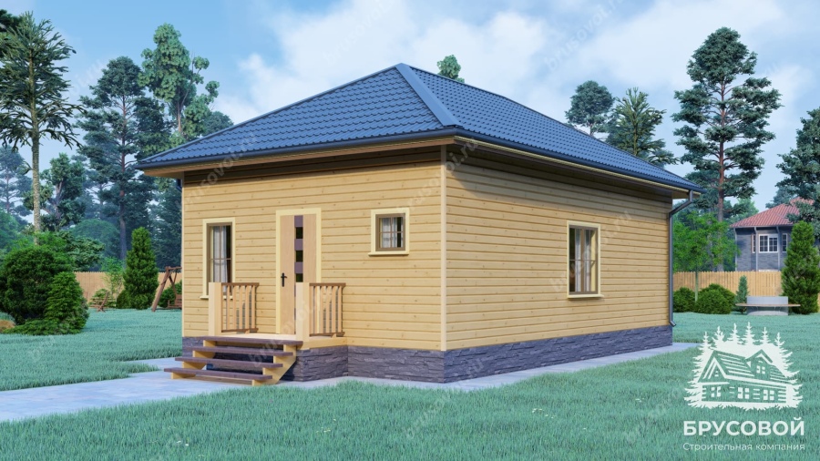 Второй вид проект БРУСОВОЙ №-105