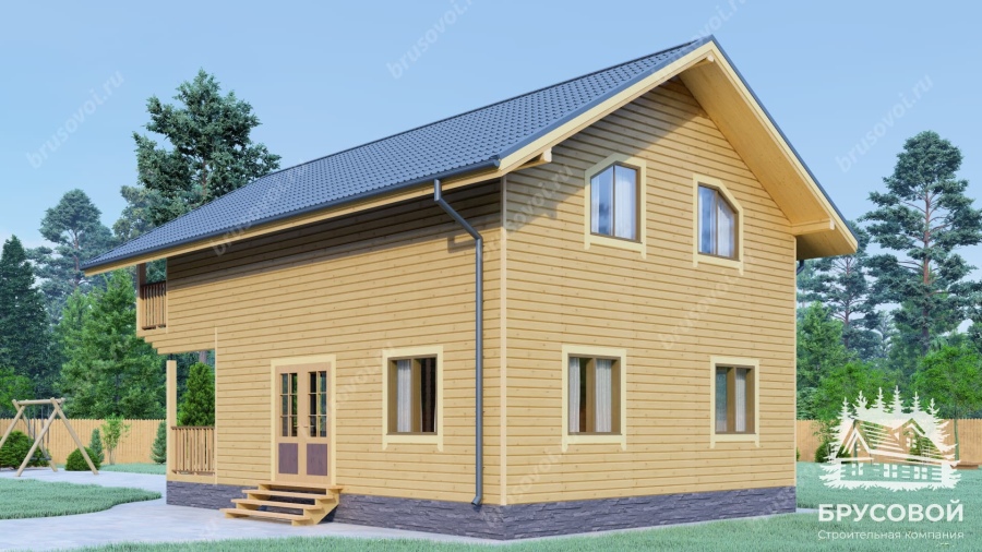 Третий вид проект БРУСОВОЙ №-106