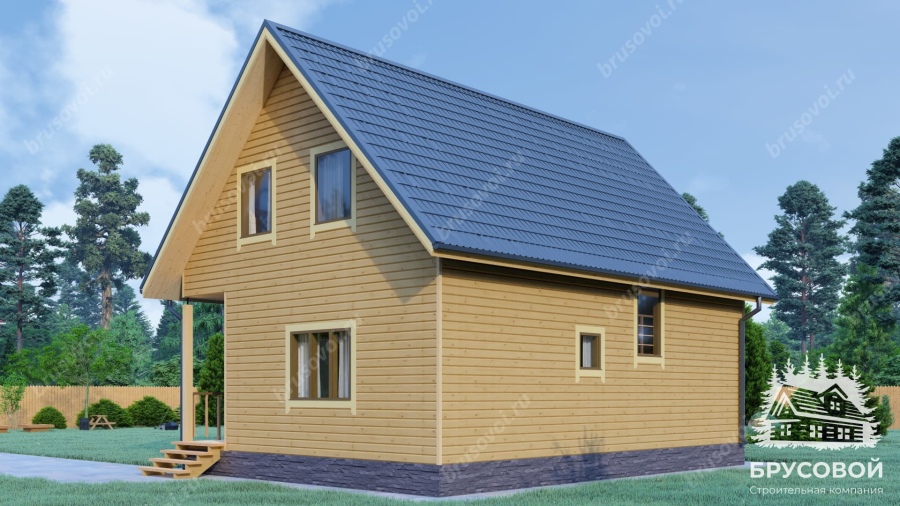 Второй вид проект БРУСОВОЙ №-108