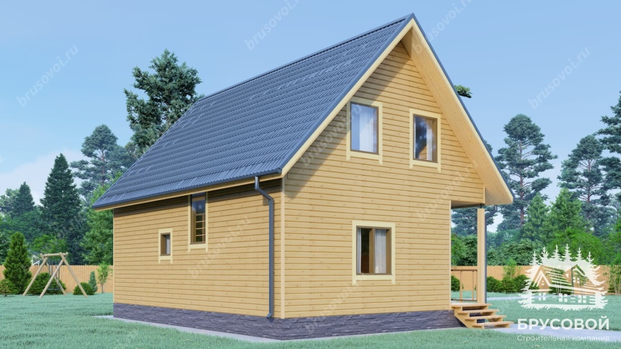 Третий вид проект БРУСОВОЙ №-108