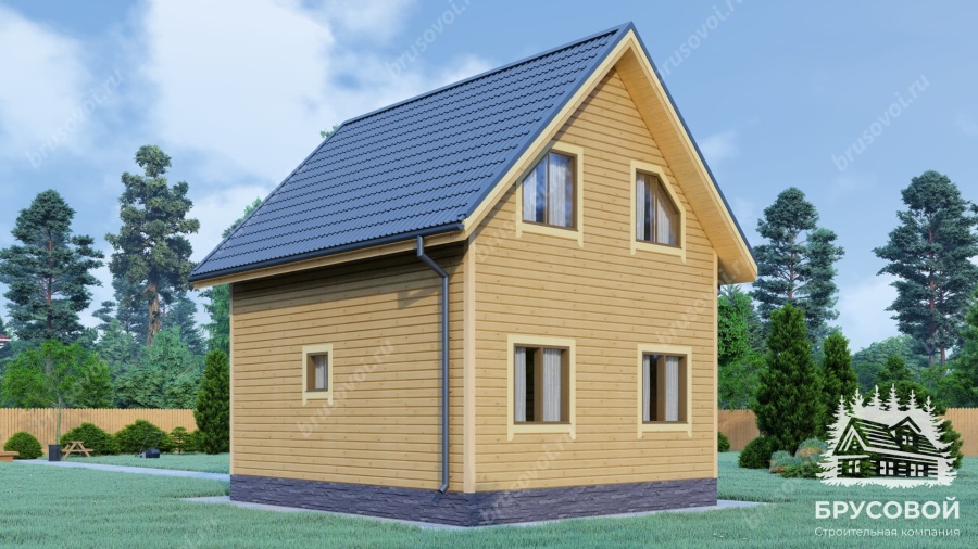 Третий вид проект БРУСОВОЙ №-11