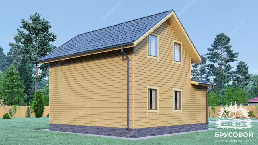 Третий вид проект БРУСОВОЙ №-110