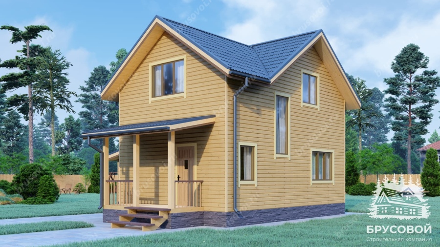 Второй вид проект БРУСОВОЙ №-111