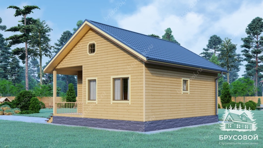 Второй вид проект БРУСОВОЙ №-112