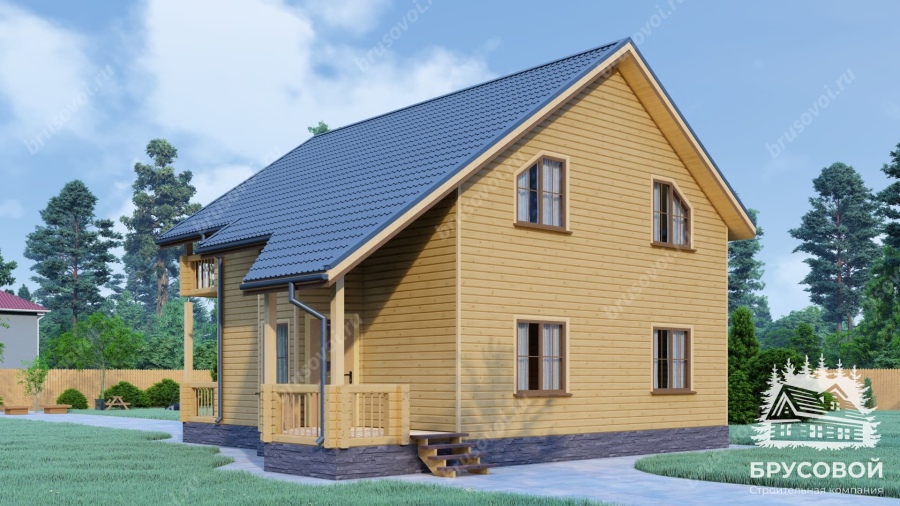 Второй вид проект БРУСОВОЙ №-114