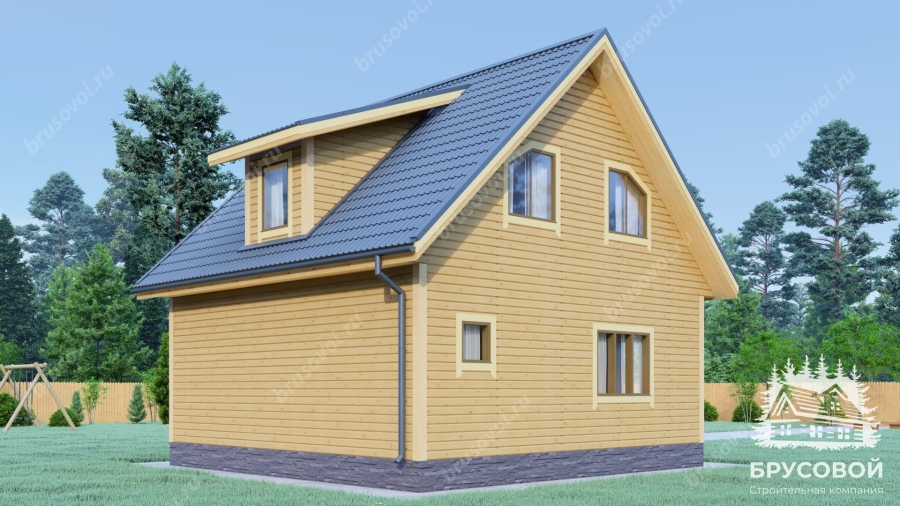 Третий вид проект БРУСОВОЙ №-115