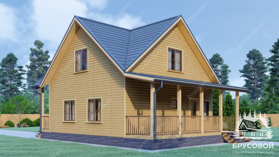 Второй вид проект БРУСОВОЙ №-116