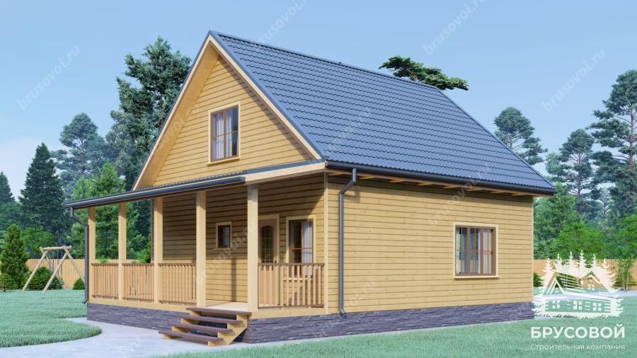 Третий вид проект БРУСОВОЙ №-116