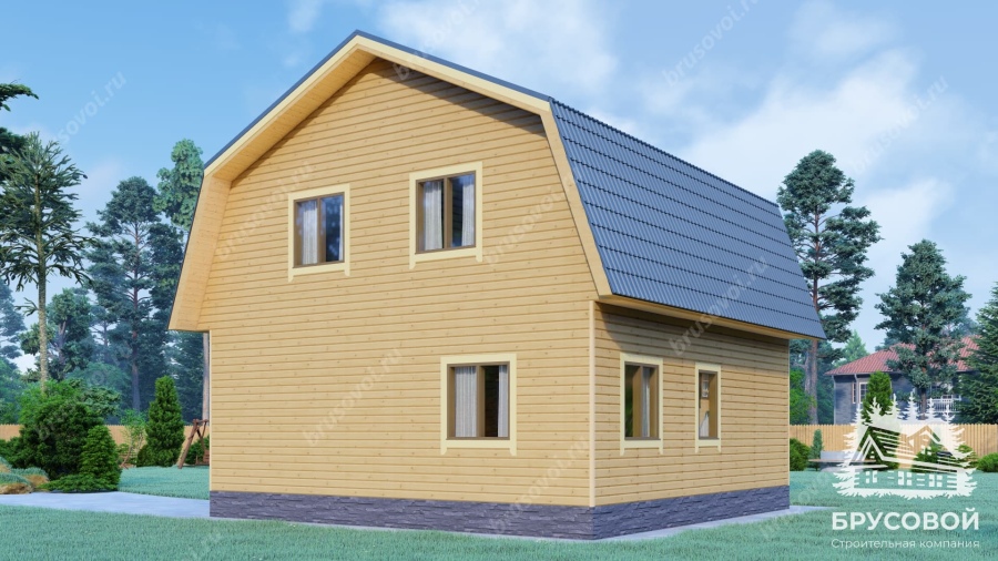 Второй вид проект БРУСОВОЙ №-117