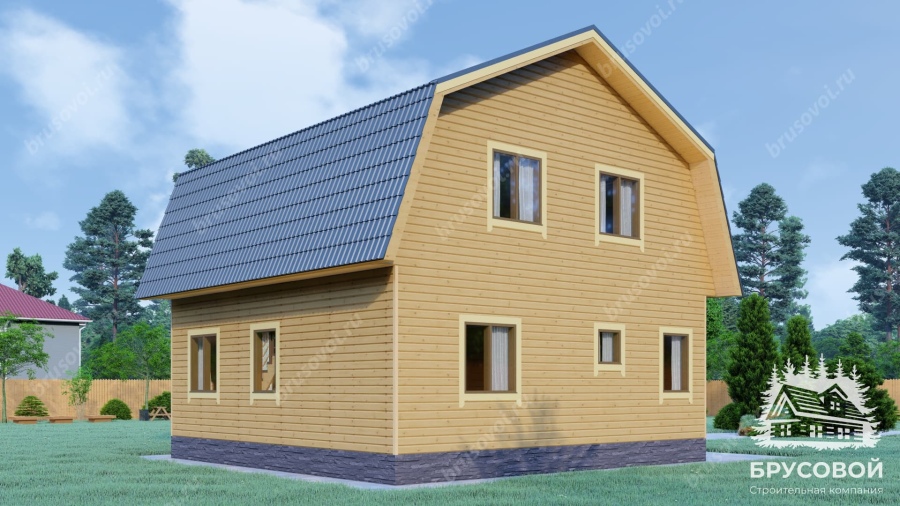 Третий вид проект БРУСОВОЙ №-117