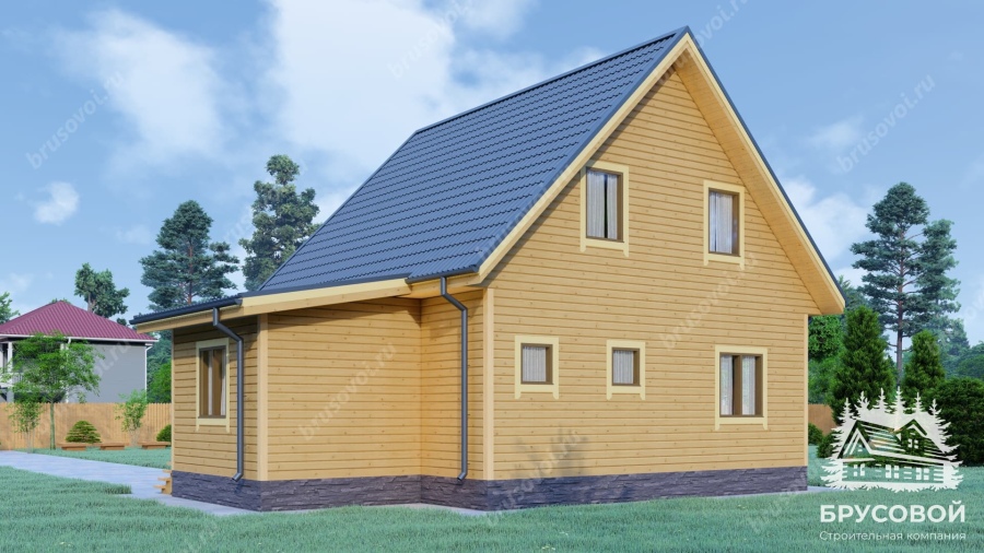 Второй вид проект БРУСОВОЙ №-119