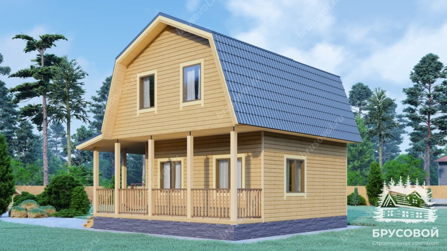 Второй вид проект БРУСОВОЙ №-12