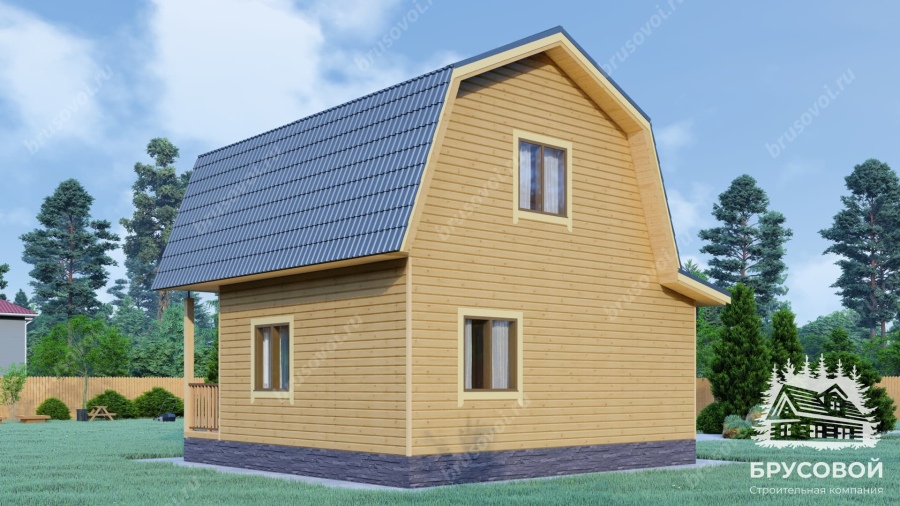 Третий вид проект БРУСОВОЙ №-12