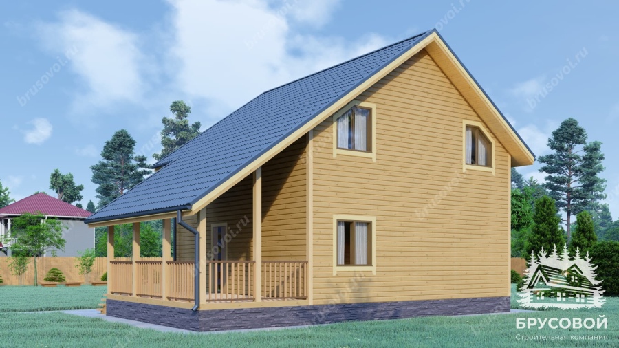 Второй вид проект БРУСОВОЙ №-120