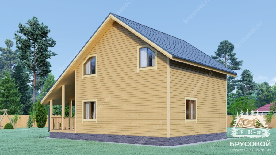 Третий вид проект БРУСОВОЙ №-120