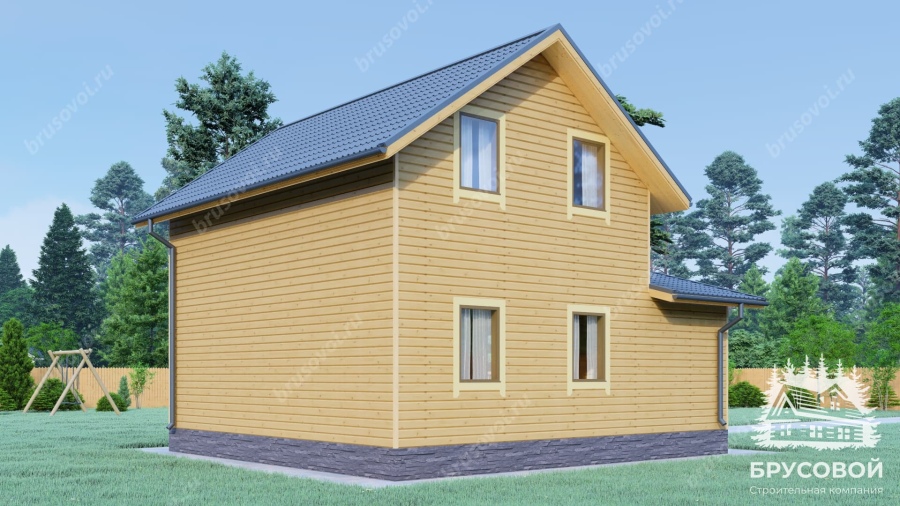 Третий вид проект БРУСОВОЙ №-121