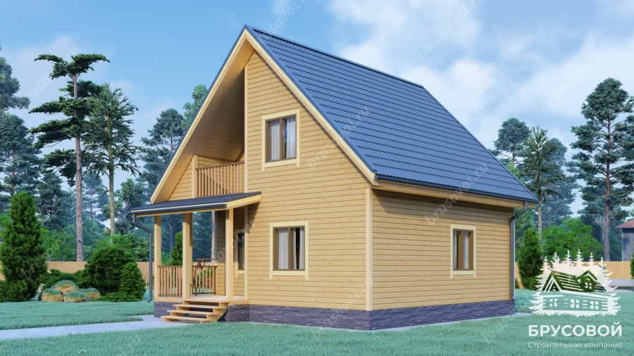 Второй вид проект БРУСОВОЙ №-122