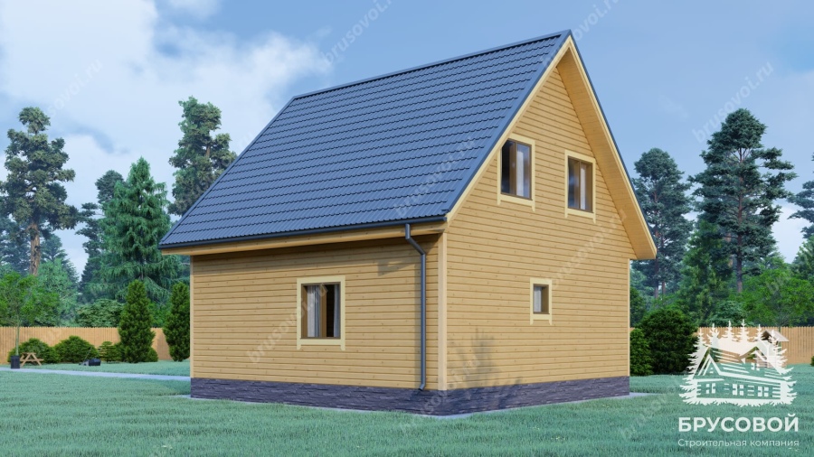 Третий вид проект БРУСОВОЙ №-122
