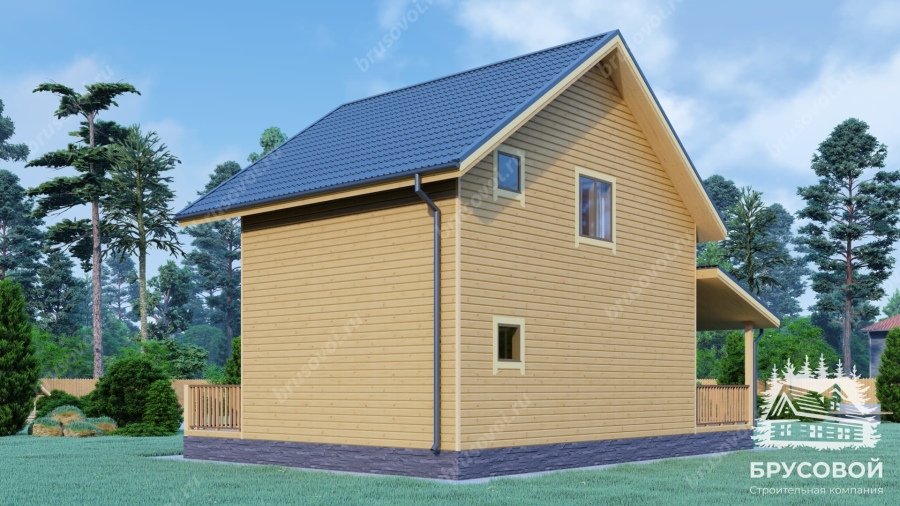 Третий вид проект БРУСОВОЙ №-123