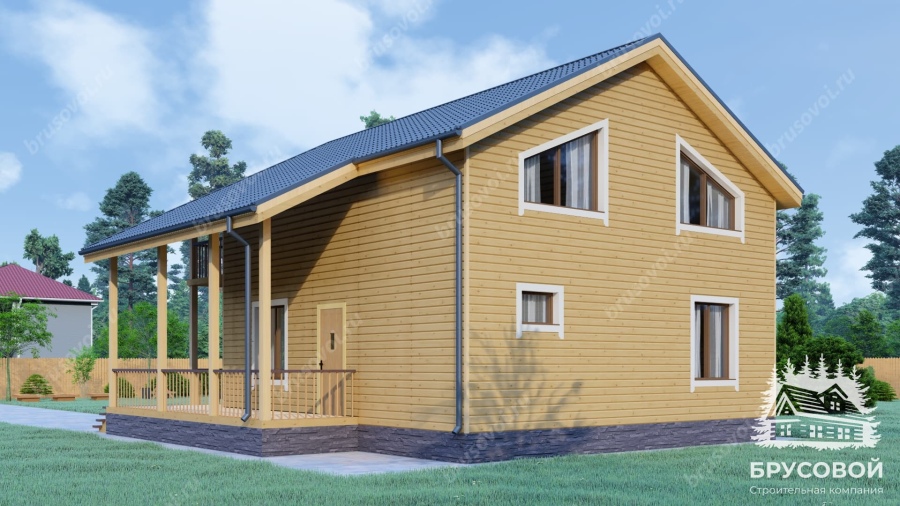 Второй вид проект БРУСОВОЙ №-125