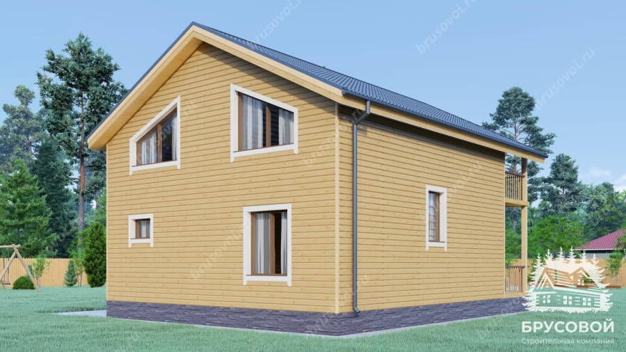 Третий вид проект БРУСОВОЙ №-125