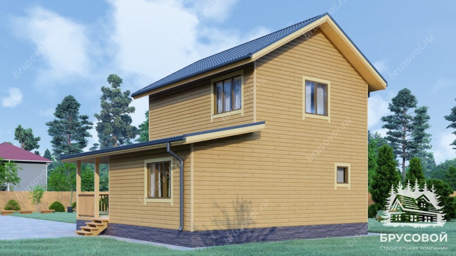 Второй вид проект БРУСОВОЙ №-127