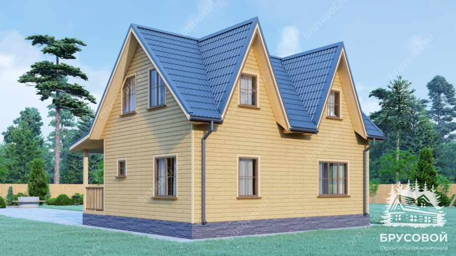 Второй вид проект БРУСОВОЙ №-131