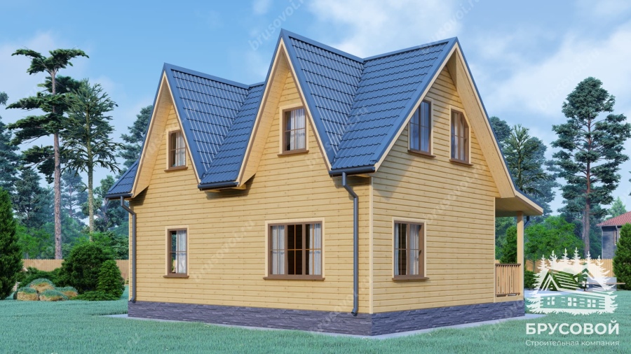 Третий вид проект БРУСОВОЙ №-131