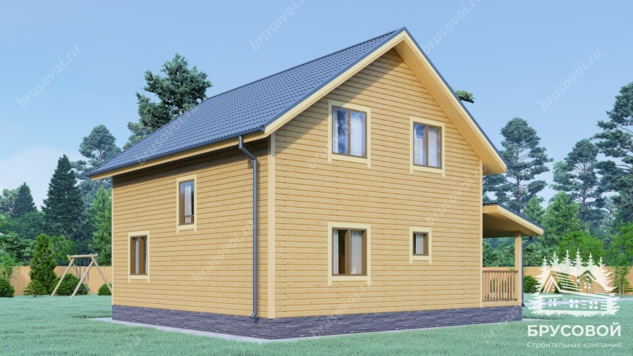 Третий вид проект БРУСОВОЙ №-133