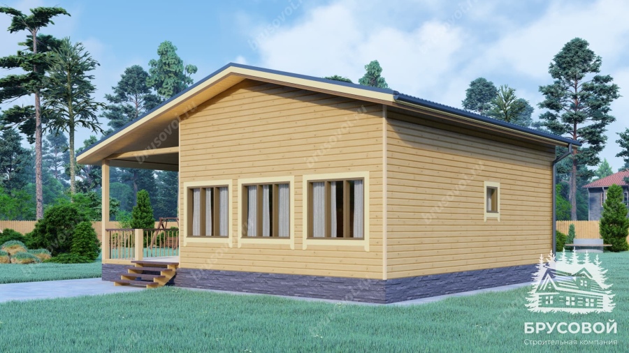 Второй вид проект БРУСОВОЙ №-135