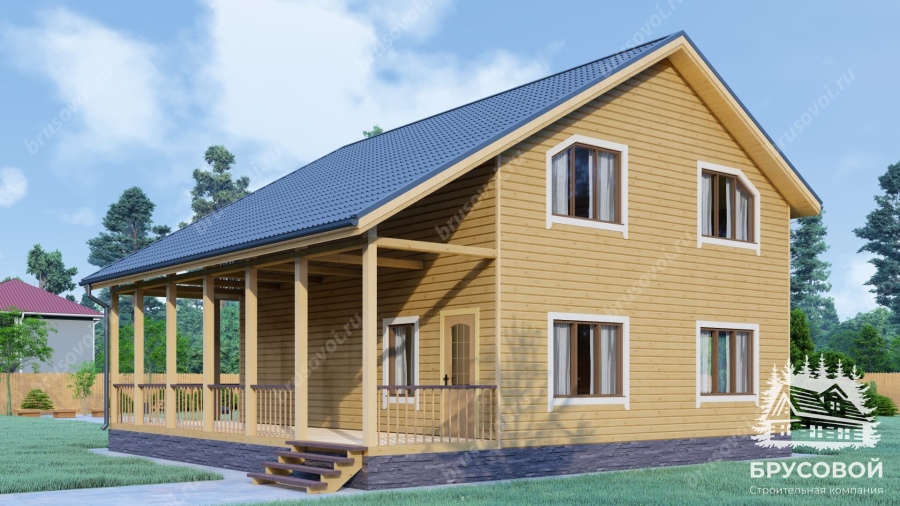 Второй вид проект БРУСОВОЙ №-136