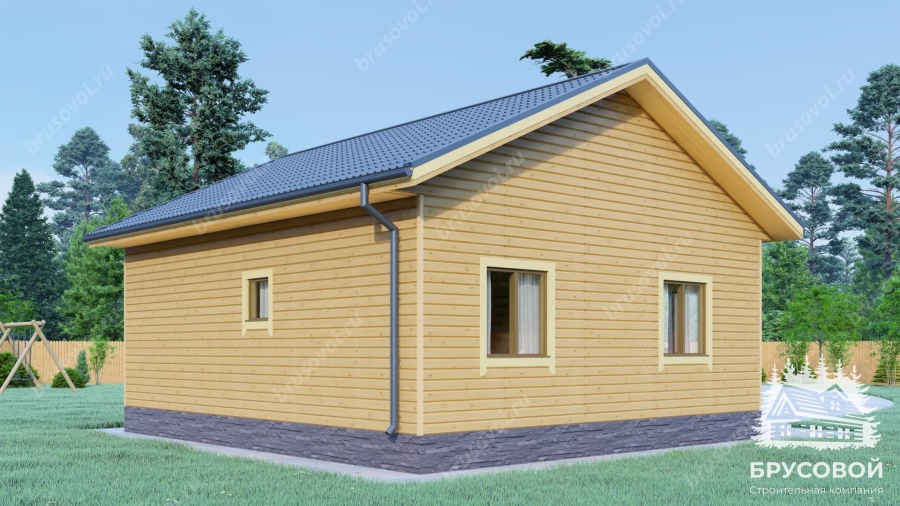 Третий вид проект БРУСОВОЙ №-139