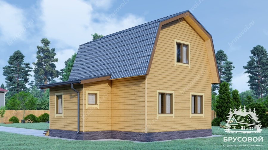 Второй вид проект БРУСОВОЙ №-14