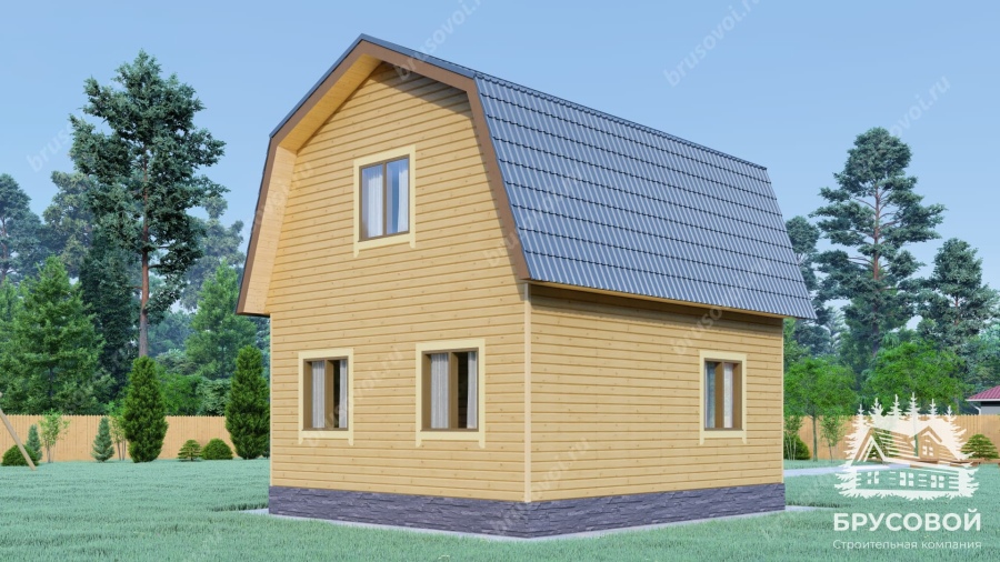 Третий вид проект БРУСОВОЙ №-14