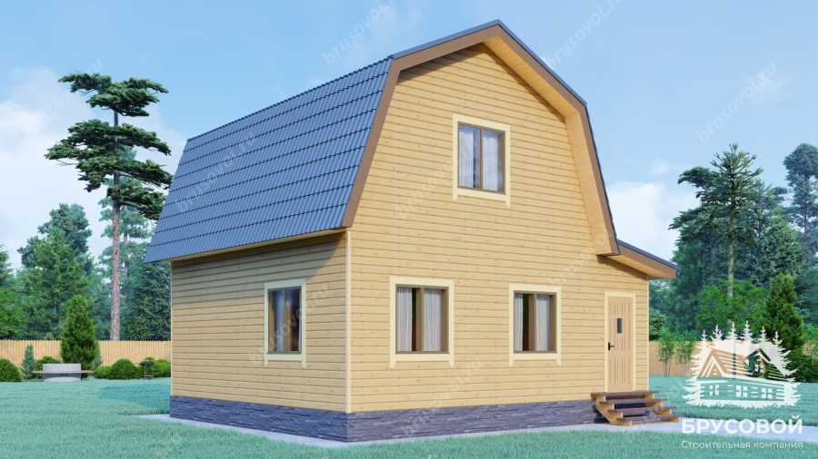 Четвертый вид проект БРУСОВОЙ №-14