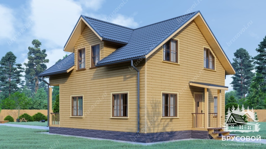 Второй вид проект БРУСОВОЙ №-141