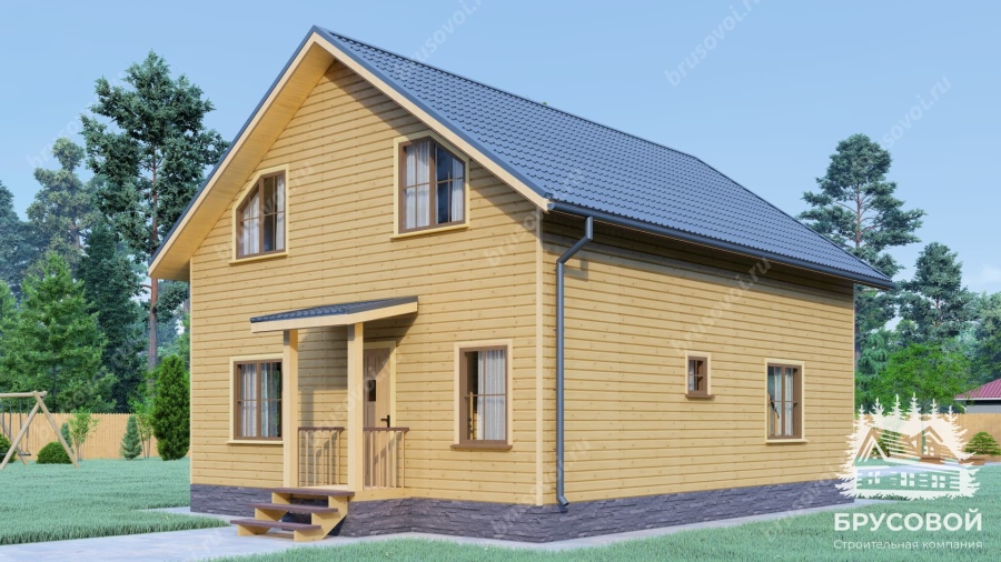 Третий вид проект БРУСОВОЙ №-141