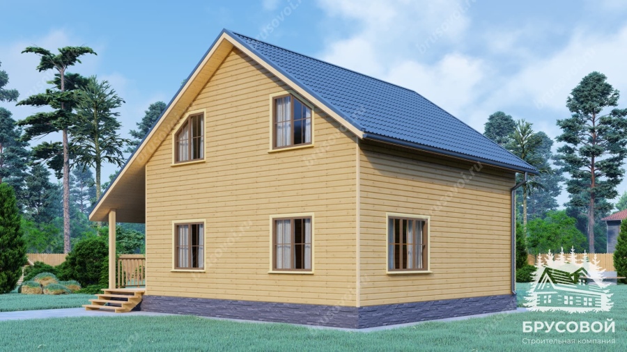 Второй вид проект БРУСОВОЙ №-142