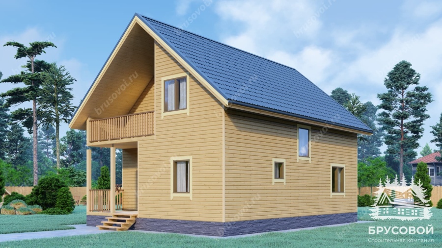 Второй вид проект БРУСОВОЙ №-143