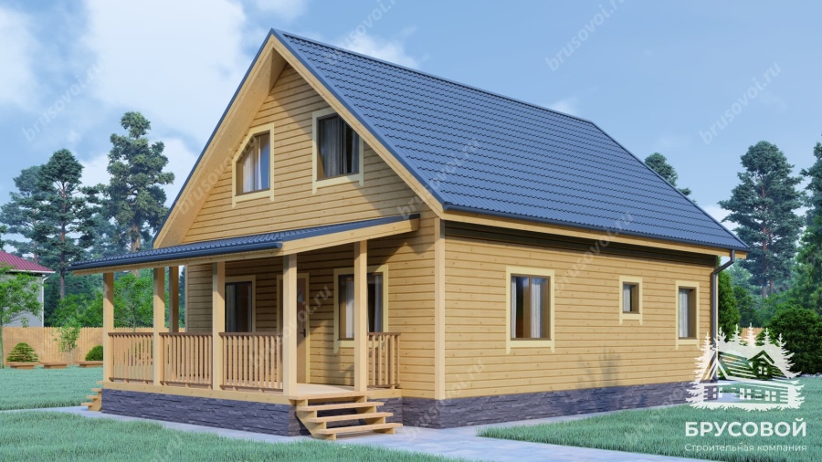 Второй вид проект БРУСОВОЙ №-144