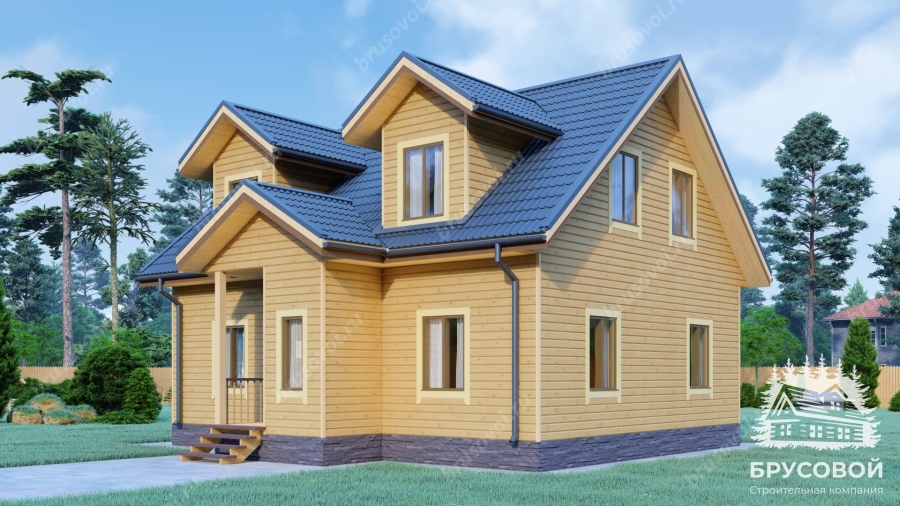 Второй вид проект БРУСОВОЙ №-146