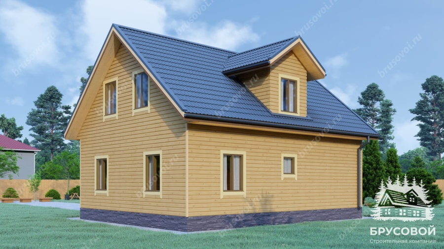 Третий вид проект БРУСОВОЙ №-146