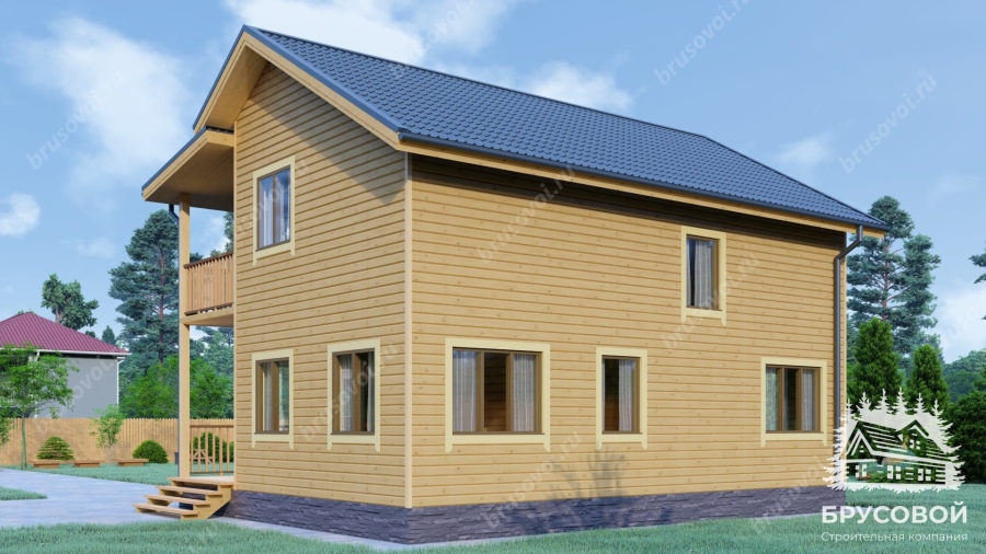 Второй вид проект БРУСОВОЙ №-149