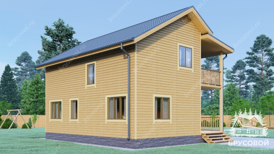 Третий вид проект БРУСОВОЙ №-149