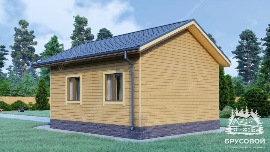 Третий вид проект БРУСОВОЙ №-15