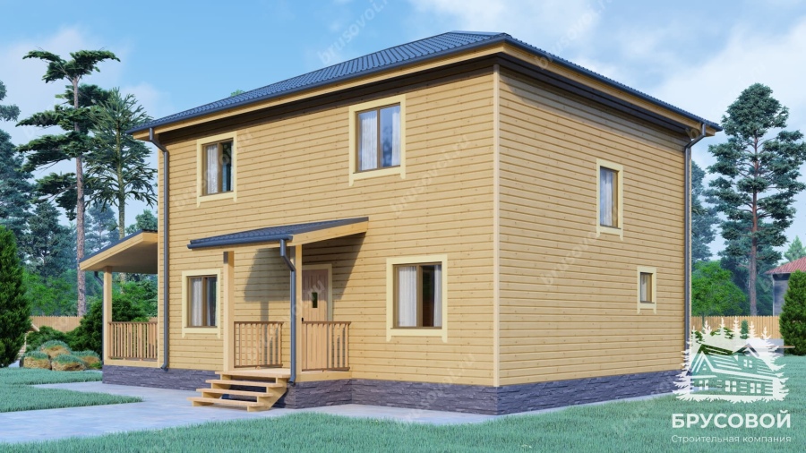 Второй вид проект БРУСОВОЙ №-150