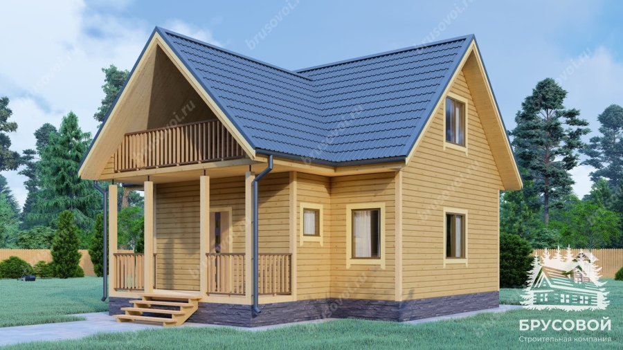 Второй вид проект БРУСОВОЙ №-152