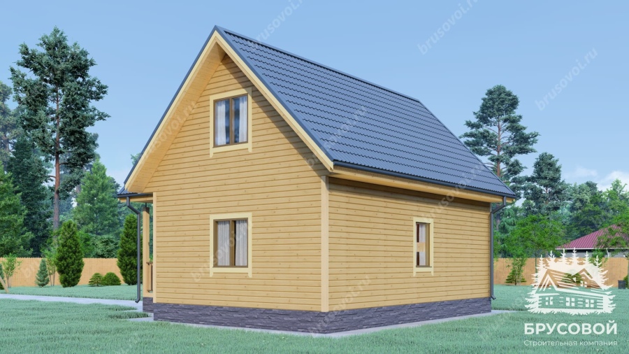 Третий вид проект БРУСОВОЙ №-152